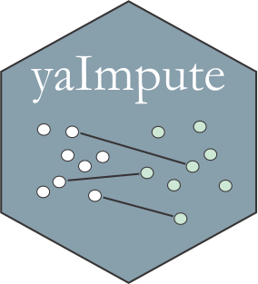 yaImpute hex logo
